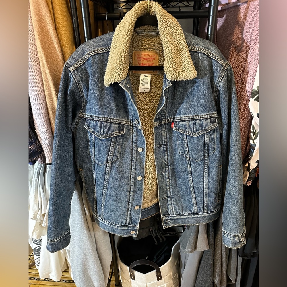 Vintage Levi’s Sherpa Trucker jacket 1970s